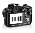 Camera taking picture of barcode
